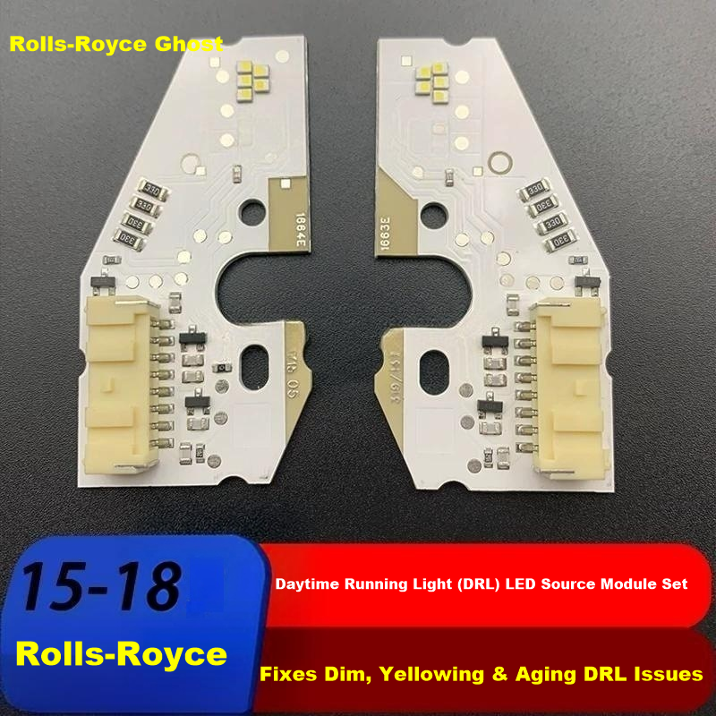 2015-2018 Rolls-Royce Ghost Daytime Running Light (DRL) Source Chips - Left & Right with Thermal Adhesive