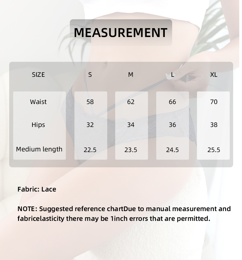 6-packSheer lace contouring briefs ultra-breathable low-cut design with hypoallergenic cotton crotch, sensual lift effect(SIZE)