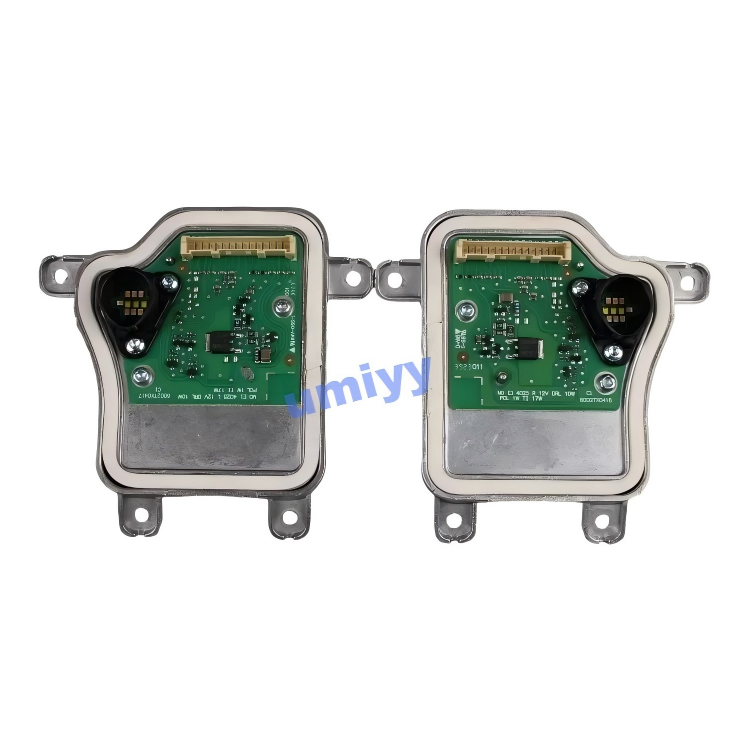 LED DRL Control Module Set for Audi Q5 2018-2020, Replaces OEM 80A998473C 80A998474C, Left & Right Daytime Running Light Source