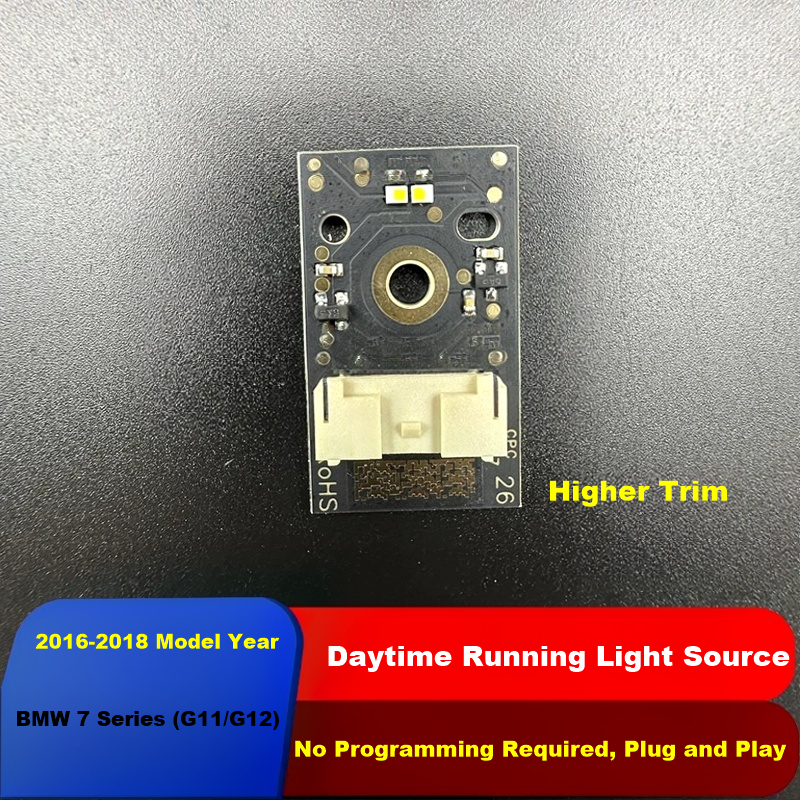 LED DRL Module for 2016-2018 BMW 7 Series (G11/G12) - High Trim Plug & Play Replacement
