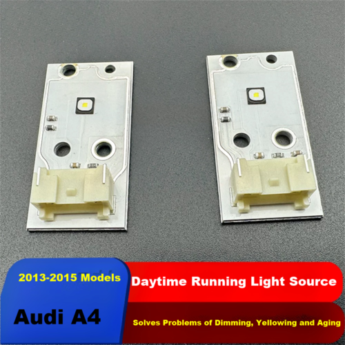 Daytime Running Light LED Source Module for Audi A4 2013‑2015, Headlight DRL Light Board with Thermal Glue, Fix Dimming Yellowing Aging