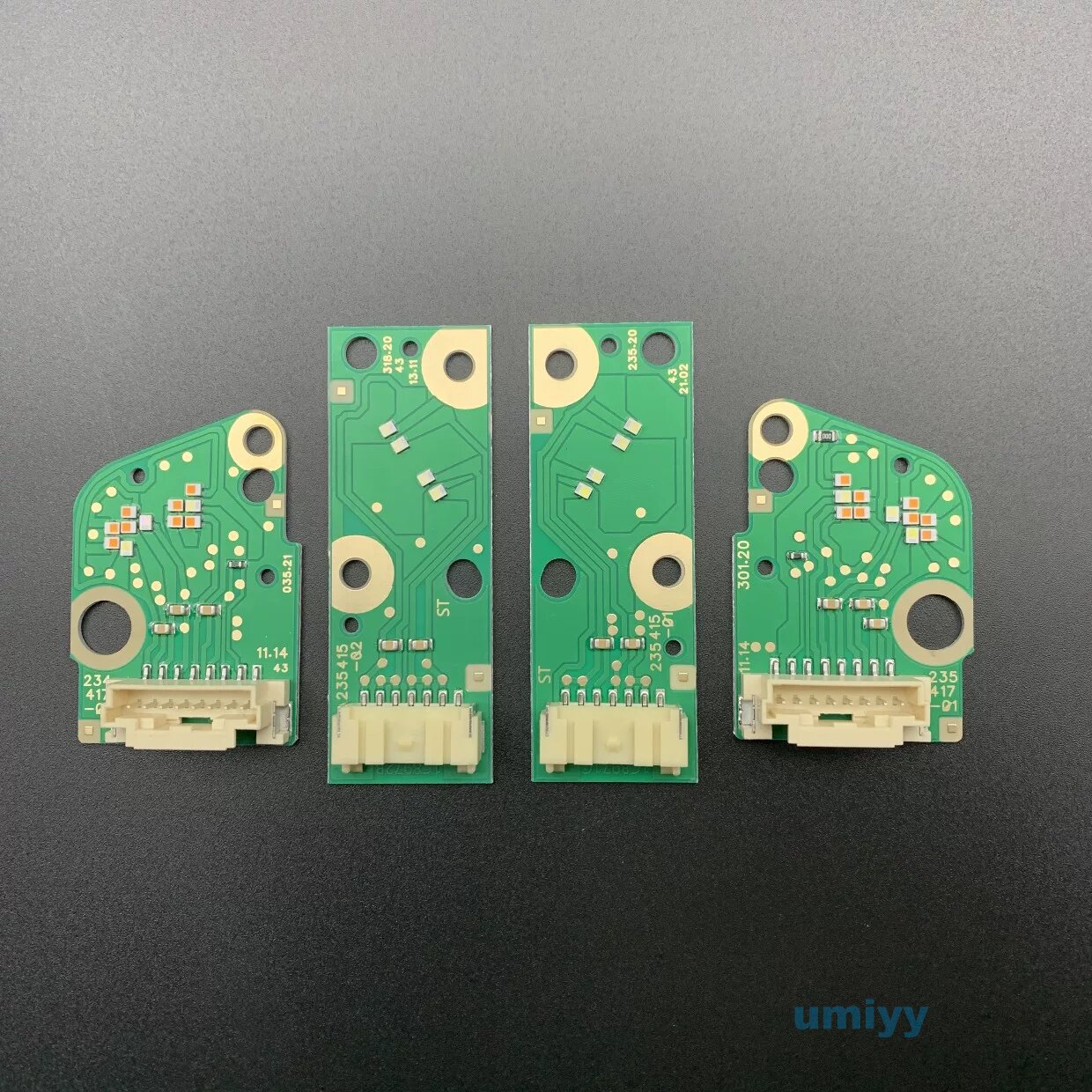 LED DRL light source kit for BMW 5 Series G38 2021-2023, inner and outer modules with thermal pads