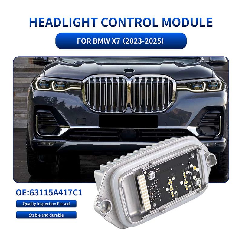 63115A417C1 63115A417C2 LED DRL Turn Signal Light Boards for 2023-2025 BMW X7 G07 US Low Trim, Pair