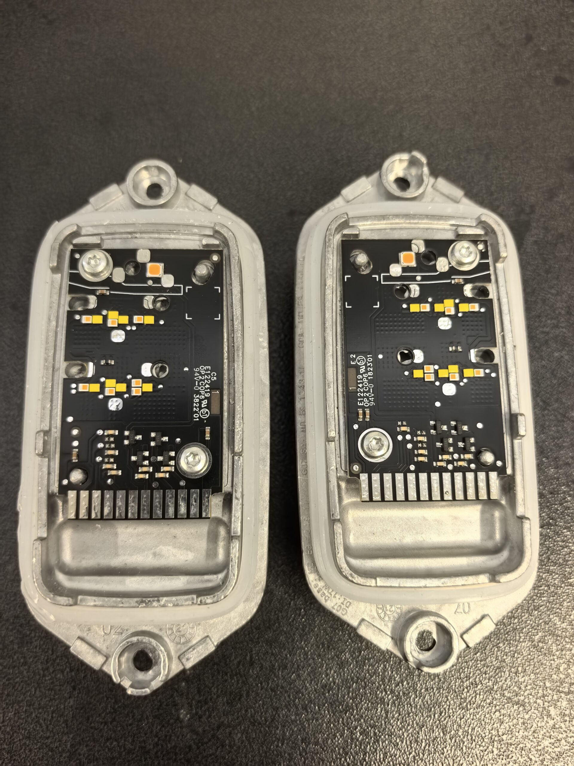 63115A417C1 63115A417C2 LED DRL Turn Signal Light Boards for 2023-2025 BMW X7 G07 US Low Trim, Pair