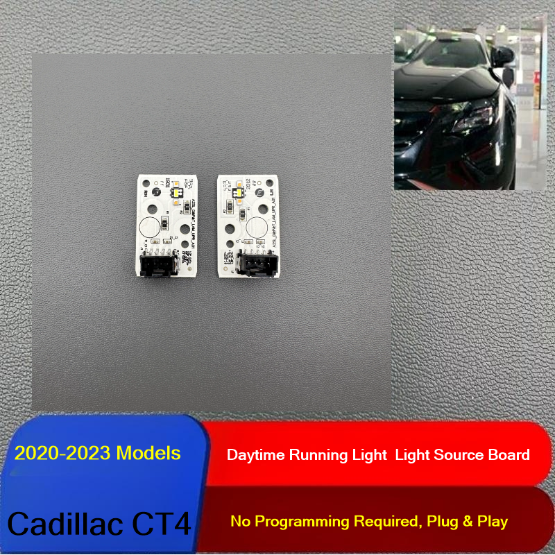 Cadillac CT4 2020-2023 turn signal LED light source board left right pair replacement