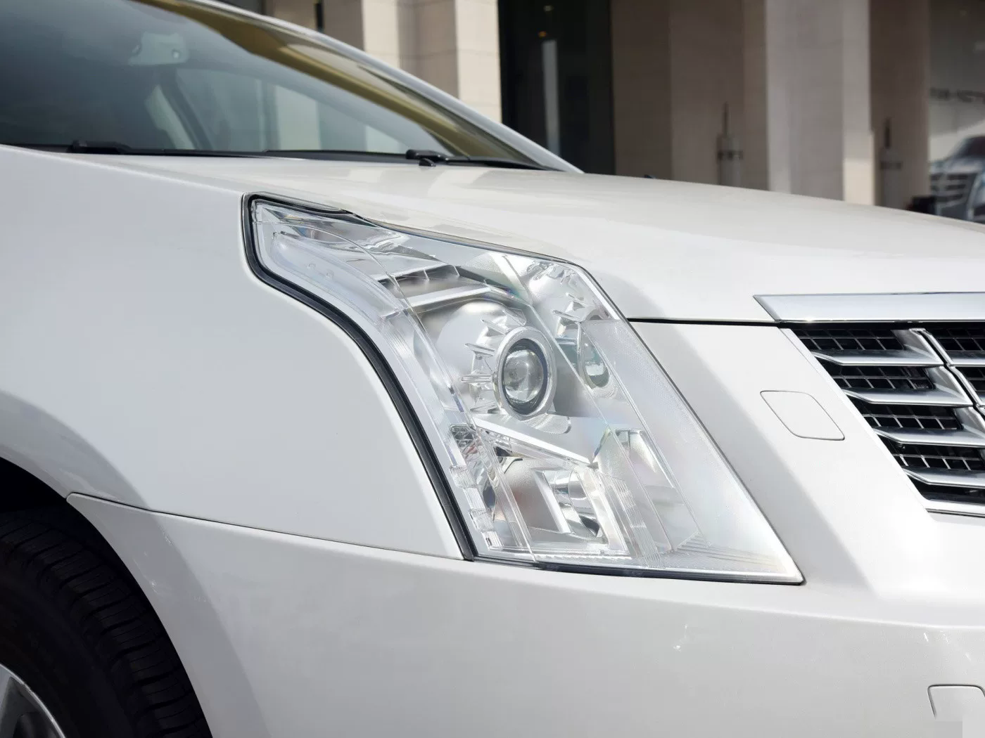 New DRL light guide tube pair for 2010-2015 Cadillac SRX left and right headlight replacement