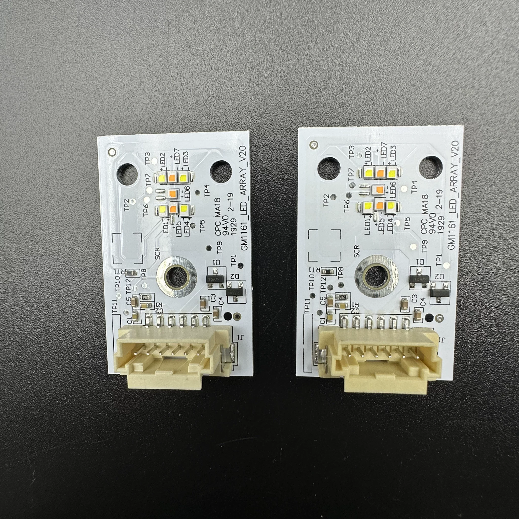 New DRL LED Board Pair with Thermal Paste for 2020-2022 Cadillac XT6 Left & Right Side