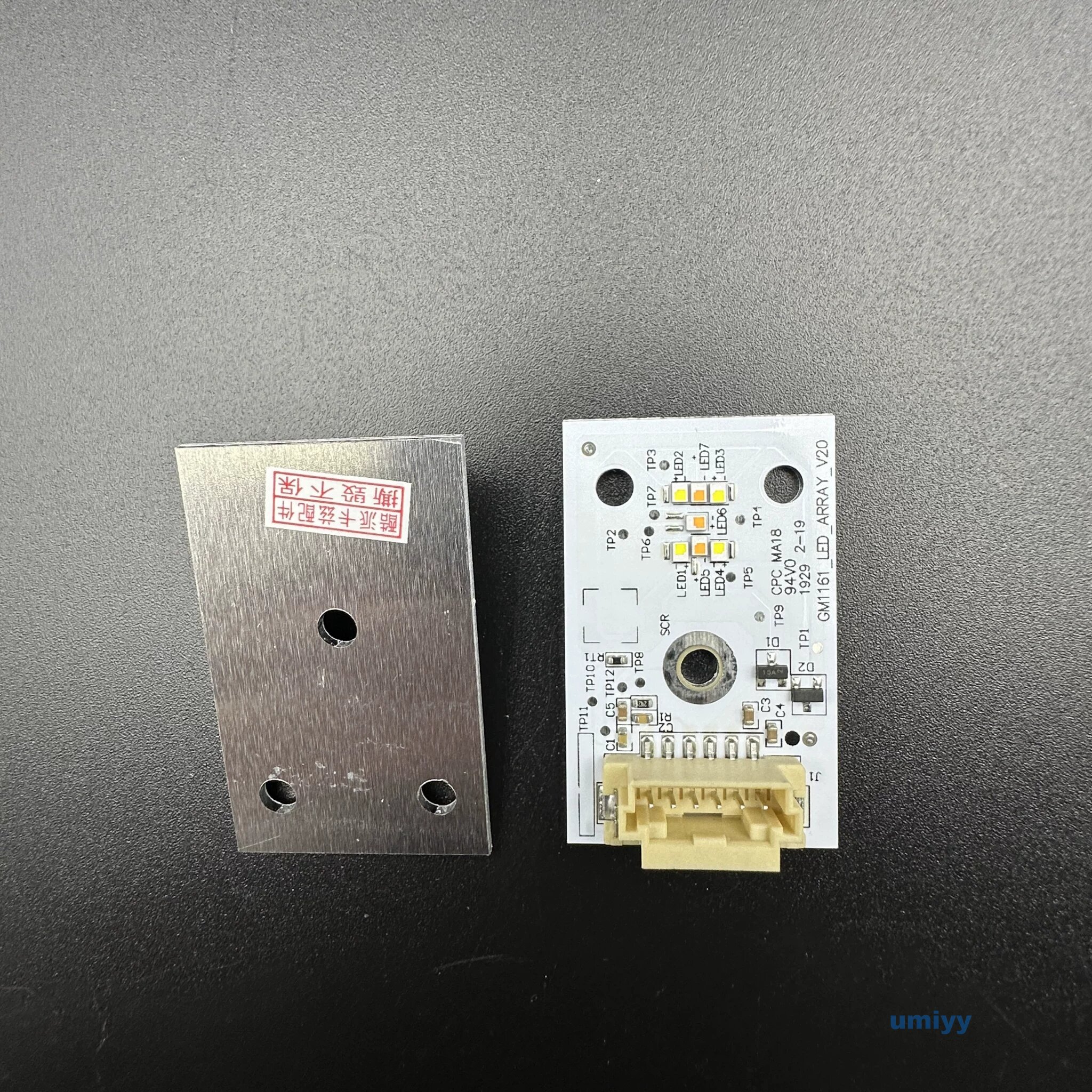 New DRL LED Board Pair with Thermal Paste for 2020-2022 Cadillac XT6 Left & Right Side
