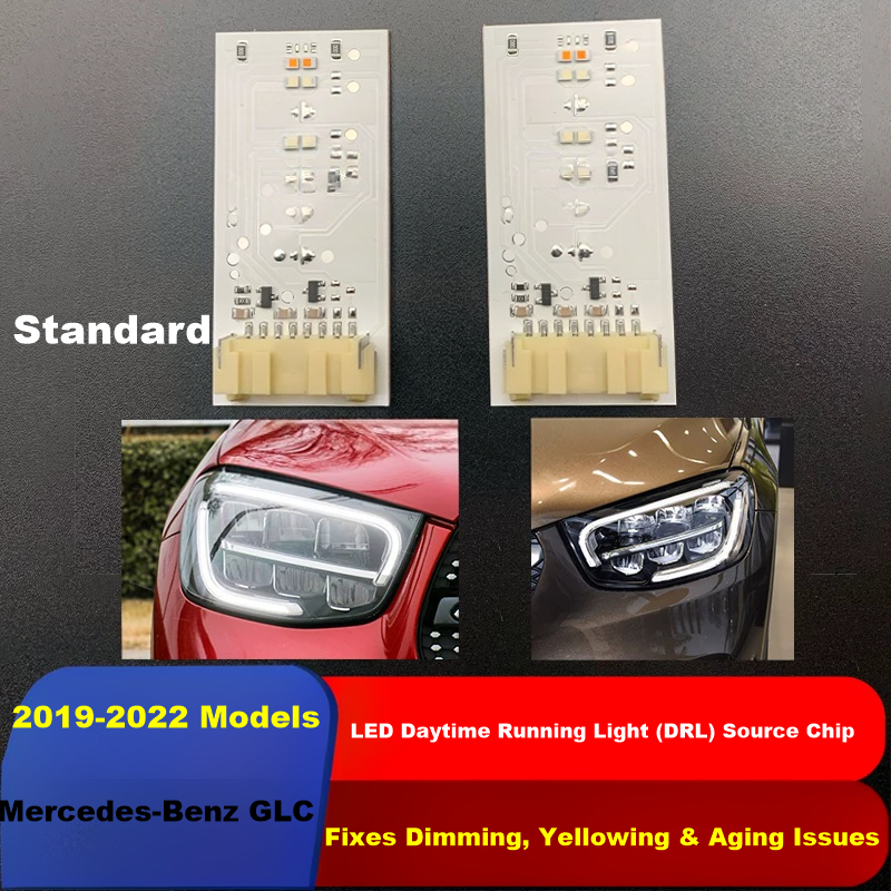 Upgrade LED DRL Chips For Mercedes GLC260 GLC300 2019-2022 W253 ...