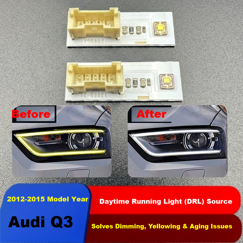 Replacement LED DRL Light Source Module for 2012-2015 Audi Q3