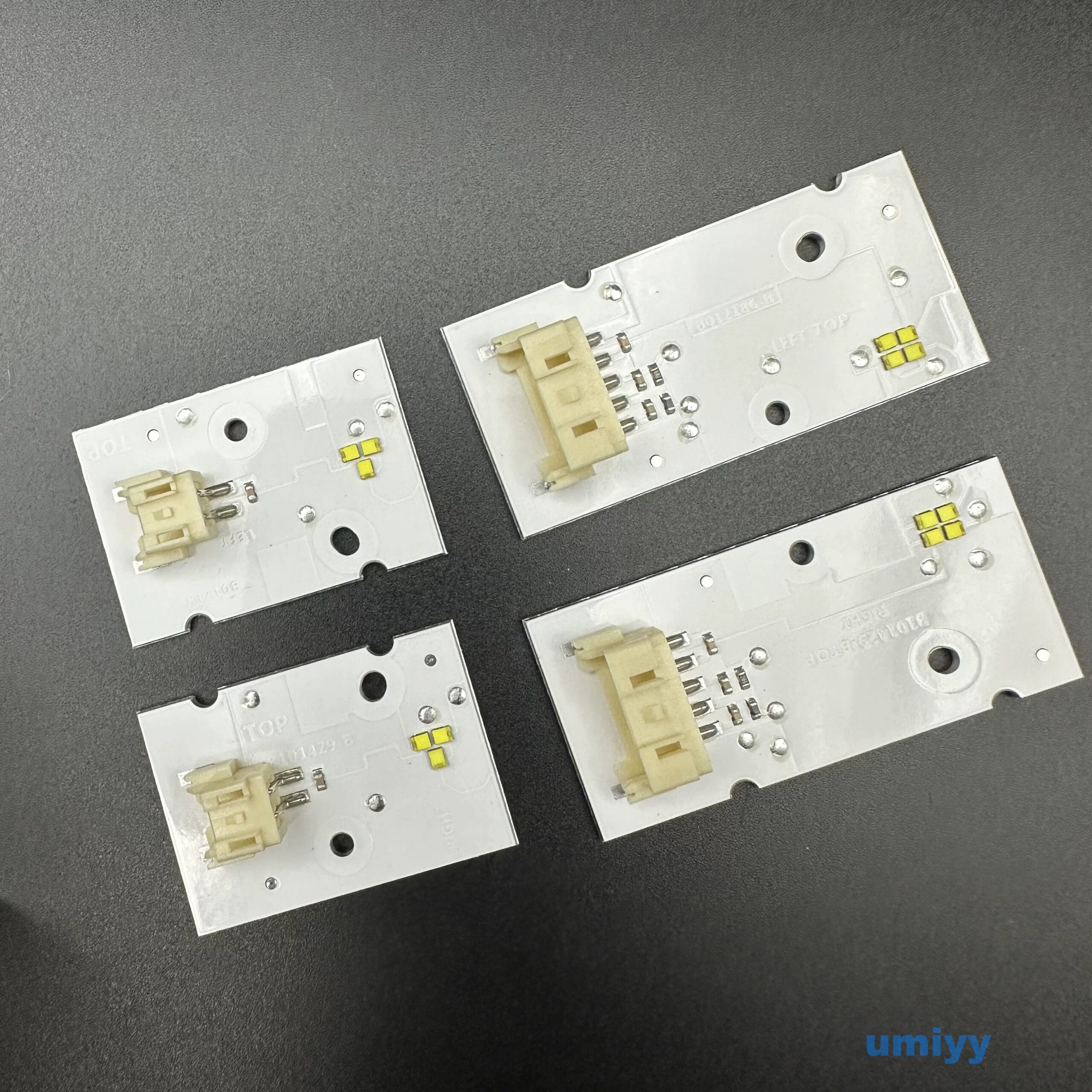 For BMW 4 Series F32 M4 2017-2019 high version DRL LED boards 4PCS set