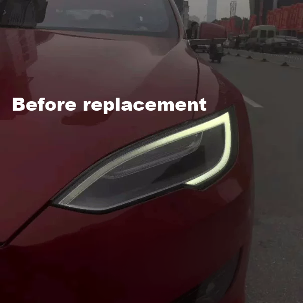 Tesla Model S Daytime Running Light (DRL) Guide Tube Replacement for 2014-2023 models.