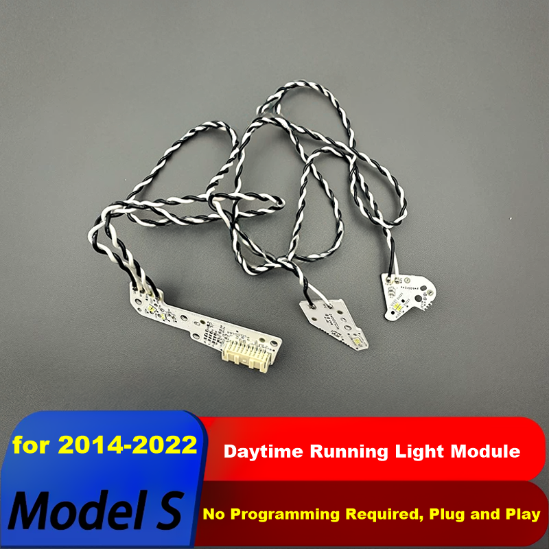 Tesla Model S Daytime Running Light LED Module 2014-2022 Plug and Play