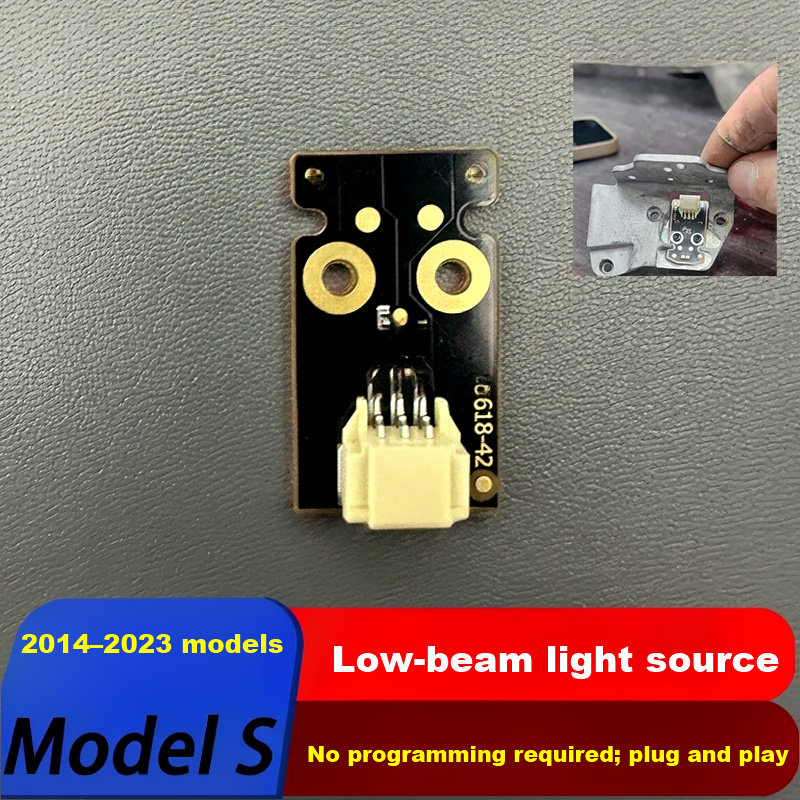 Tesla Model S Low-Beam Light Source (2014–2023 Models) Tesla Model S Low Beam Light Source Module 2014-2023 Plug and Play